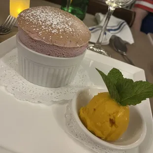 Raspberry Soufflé