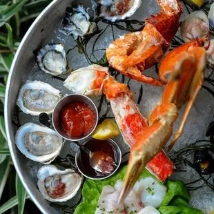 shellfish, mussels, oysters and mussels, oysters, food