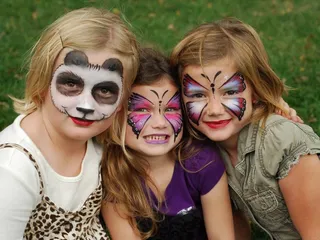 Sister Act Face Painting