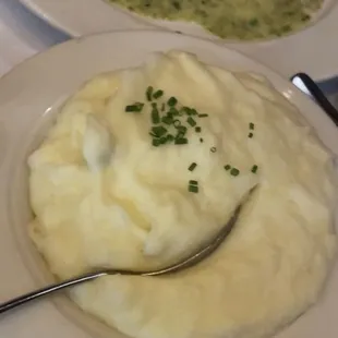 Fresh mashed potatoes