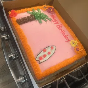 this is the cake i got