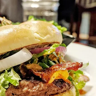 Raspberry Beret Burger