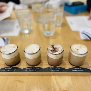 Coffee flight Feb. 2024