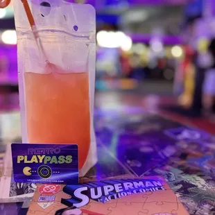 Drinks and play pass