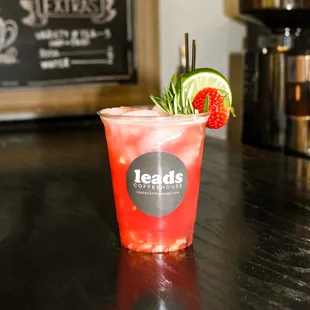 Strawberry Mojito Mocktail