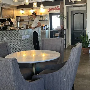 Quiet now-but it started to get busier. February 2025