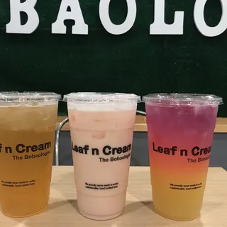 Rose Vanilla Green Milk Tea