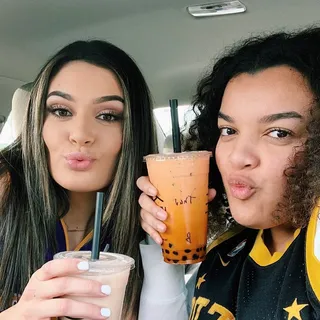 Mango Coconut Green Milk Tea