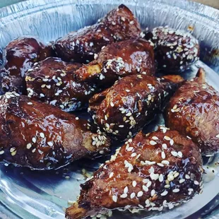 Vegan Teriyaki Wings