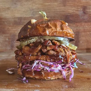 The PitMaster Burger (Vegan)