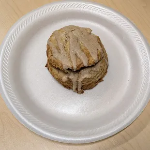 @endoedibles on Instagram 09/10/24  Cinnamon Apple Scones