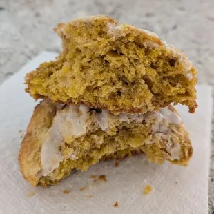 @endoedibles on Instagram 11/08/24  Banana Pumpkin Scone
