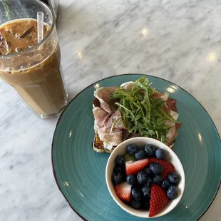 Prosciutto & Fig Jam Toast