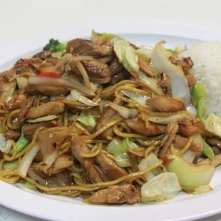 Chicken Yakisoba