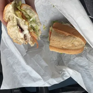 Chicken ranch sandwich!