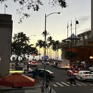 View from the patio