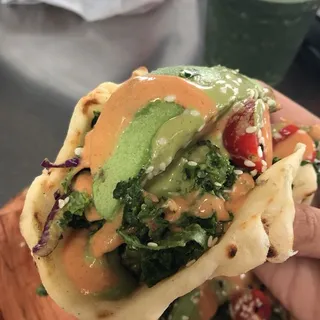 Kale Avocado Tacos