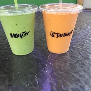 Green monster and starburst