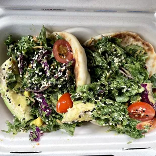 Kale Avocado Taco