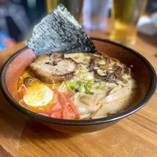Tonkatsu Ramen - not bad for airport food