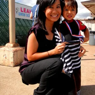 My little fish and I at his Leahi graduation