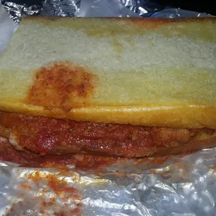 Meatball sandwich