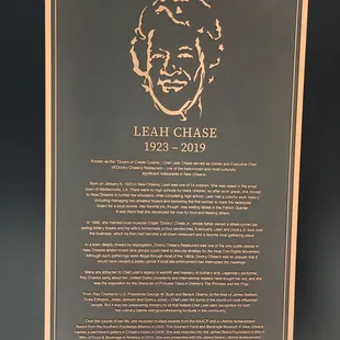 Leah Chase bio