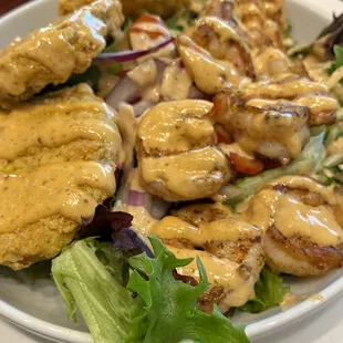 Shrimp Remoulade Salad