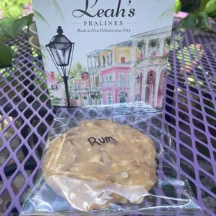 Yummy Praline and cute box.