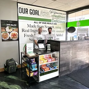 Counter Area with Cheerful, Knowledgeable Staff