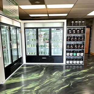 A Portion of the Sales Area