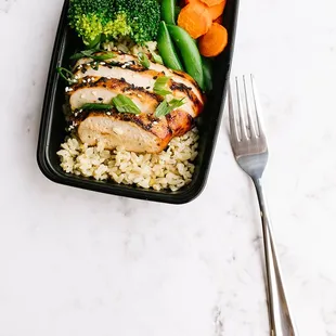 Teriyaki Chicken Packaged