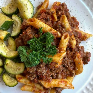 Beef Penne Meat Sauce