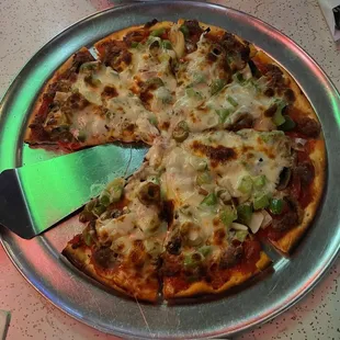 Potters pizza crunchy crust