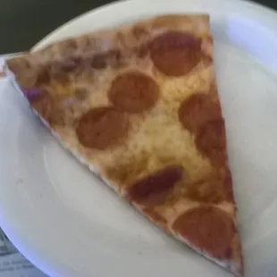 Pepperoni slice .