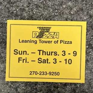 the location of the restaurant