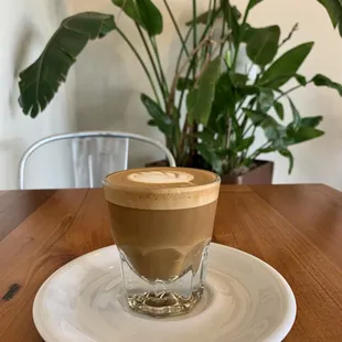 My Cortado...in a glass !