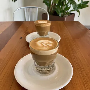 Our Cortados....very rich !