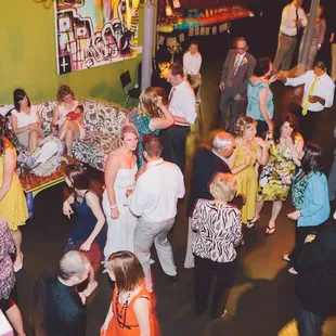 Plenty of space to dance or rest your feet. 
Photo courtesy of http://www.thewayfarers.co/