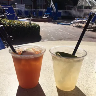 Captains Mai tai and a marg!