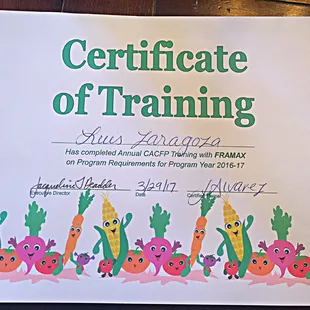 We must ensure that we as adults also stay up to date and have the information necessary to provide healthy habits for the kids.