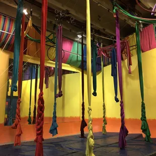 Silks ready for class!