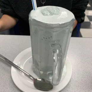 Cookie Monster milkshake