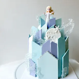 frozen castle cake