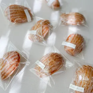 Lemon Glazed Madeleines   // We are a local bakery in Dublin!