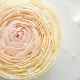 Buttercream flower cake