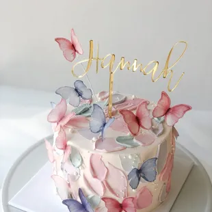 Butterfly cake
