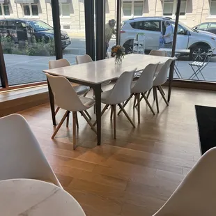 Interior seating area