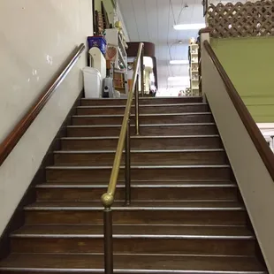 Headed up to the third floor