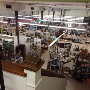 View from the second floor